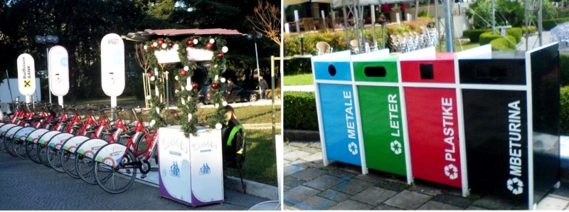 Tiranai Bubik és szelektív hulladékgyűjtés